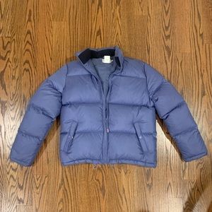 Calvin Klein Women's Purple Puffer Jacket